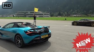 hypercar - supercar - drag racing in the swiss alps -Full HD