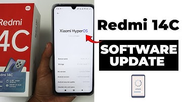 How to Software Update Redmi 14C | System Software Update