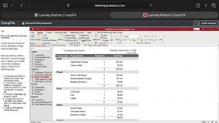 CompTIA | Lab 9.1.3 Explore an Access Database| IT Fundamentals