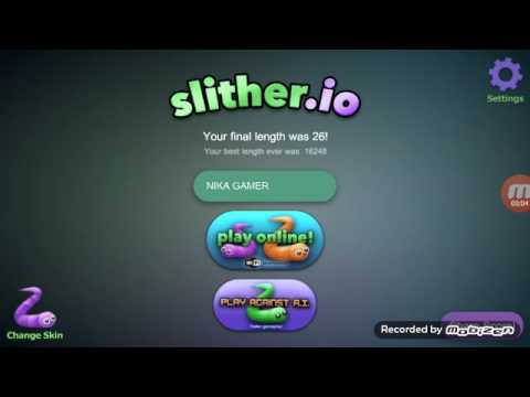 Slither io ქართულად ნამდვილი მხეცი ვარ ;)