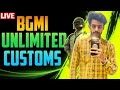🛑BGMI LIVE Unlimited custom free entry | RP Giveaway || Group join krlo