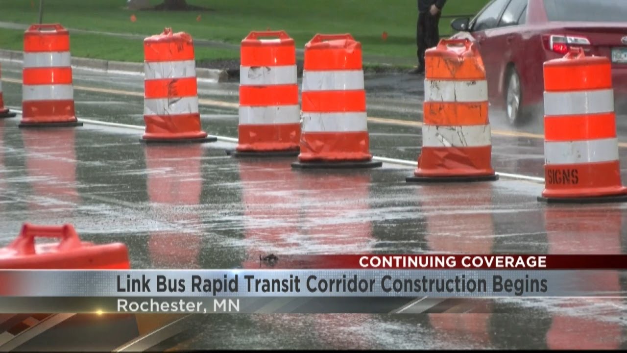 Construction Begins on Rochester's Link Bus Rapid Transit Corridor