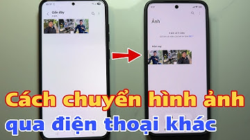 Cách chuyển hình ảnh qua điện thoại khác