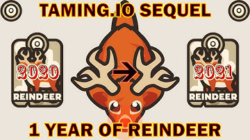 Taming.io Sequel: 1 Year of Reindeer
