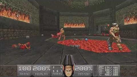 DOOM 2 - BTSX2 (Map 31 - Slamdance With The Sun Gods Part 1/2): Ultra Violence 100% (PS5 Gameplay)