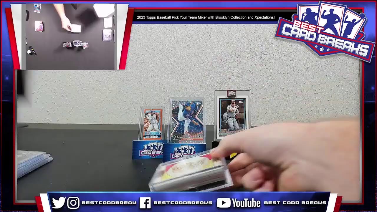 2023 Topps Baseball Pick Your Team Mixer with Brooklyn Collection and Xpectations! 1/12/24