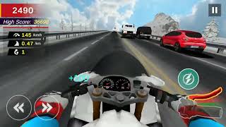 3D Highway Traffic Bike Racing Game screenshot 5