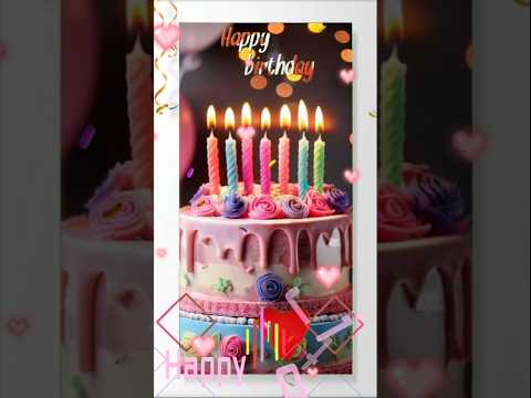 Happy birthday to you song 💖 Square frame #happybirthday #birthday #birthdaysong #생일