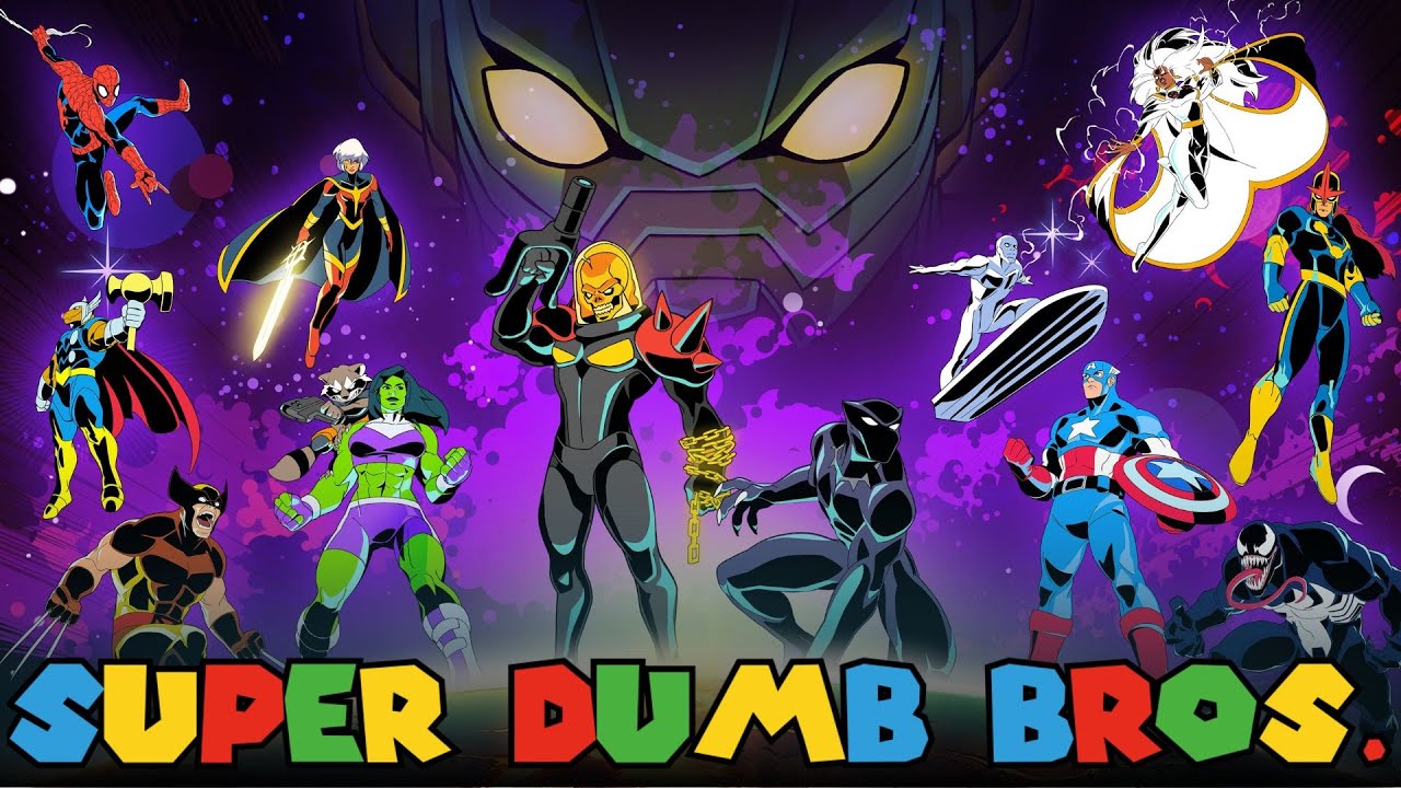 Super Dumb Bros Play Marvel Cosmic Invasion and an insane round of Jackbox's Tee K.O.