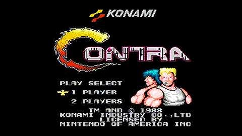 Attempting To Complete Contra - No Konami Code, No Save States - Attempt 1 - VOD