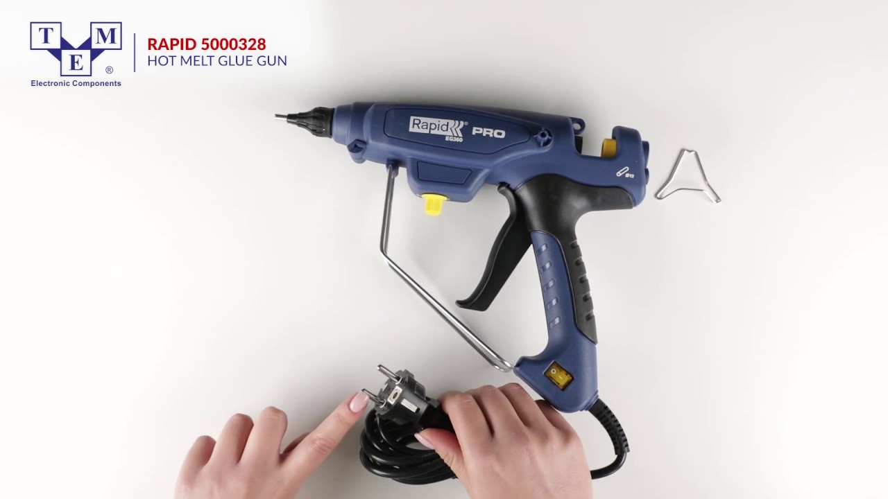 RAPID 5000328   Hot melt glue gun   UNBOXING