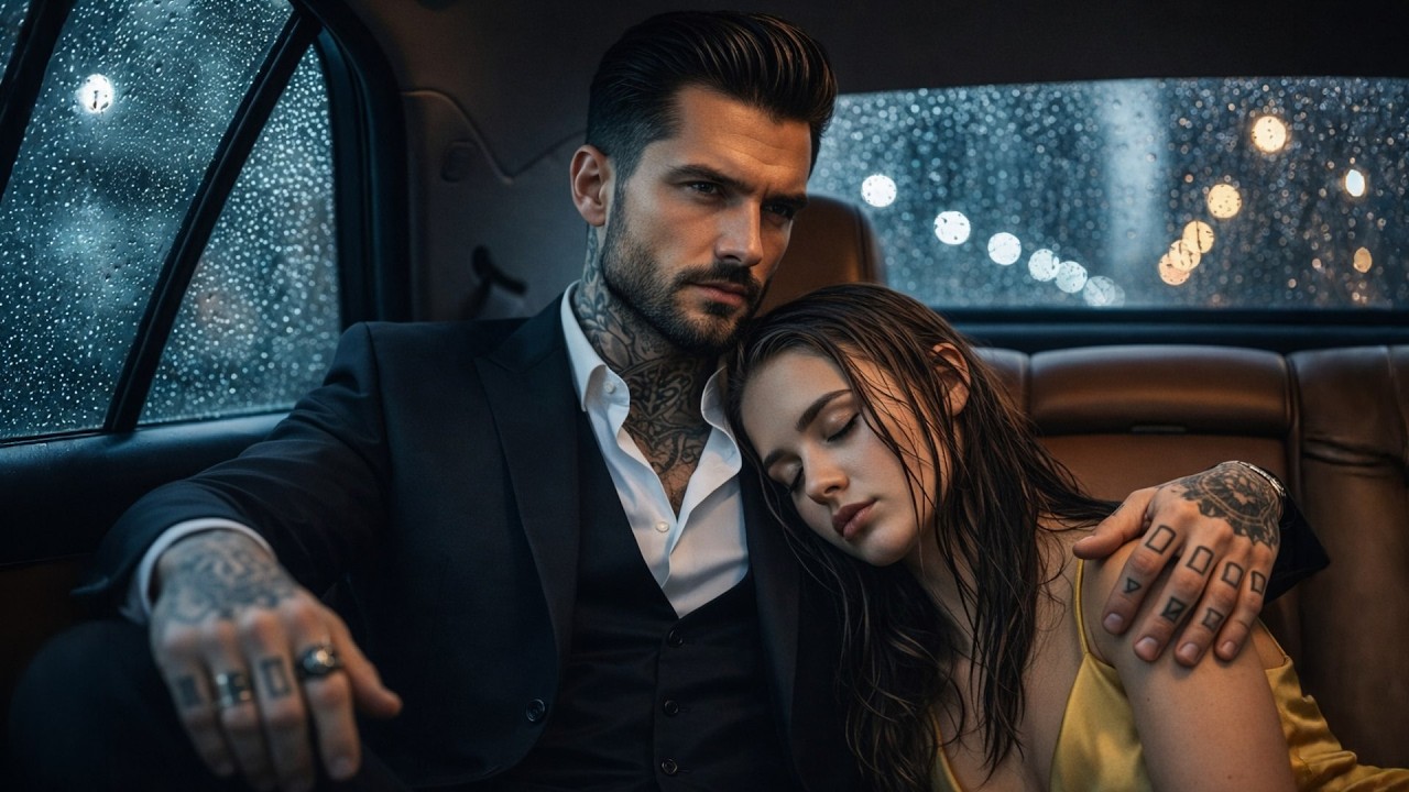 Sie brach im Regen zusammen — wachte im Auto des Mafiabosses auf: „Du bist jetzt sicher.“