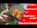 Neu!  STIHL - liefert jetzt Kantenschliff Zubehör in Deutschland!