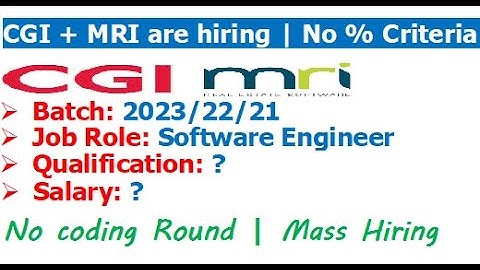 2 Latest jobs | 2023/22/21 batch | No % Criteria | No Coding Round | Eligibility? | Job Location?