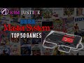 Kim Justice's Top 50 Sega Master System Games of All-Time