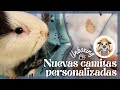 ¡CAMITAS y LINERS personalizados para COBAYAS! 🐹🎁 Unboxing de &quot;El jardín de las delicias&quot; 🧵🐰