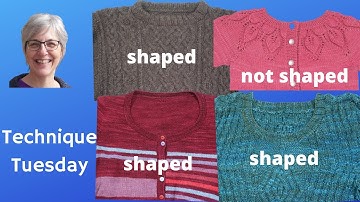 Basics of Shaped Necklines - design and modification // Technique Tuesday