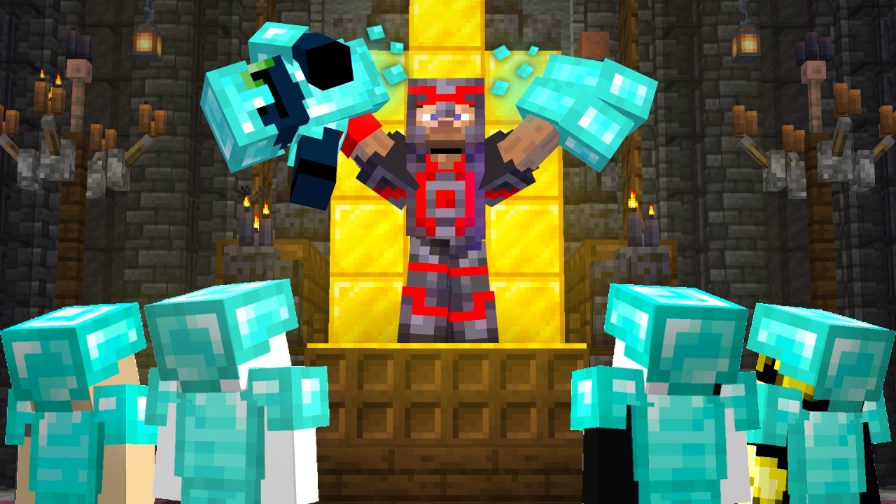 I Became King on My Brother's Minecraft SMP