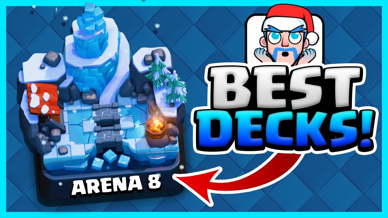 5 BEST DECKS for Arena 8 in Clash Royale (2020) YouTube