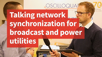 Talking network synchronization for broadcast and power utilities
