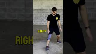 Forward triangle footwork