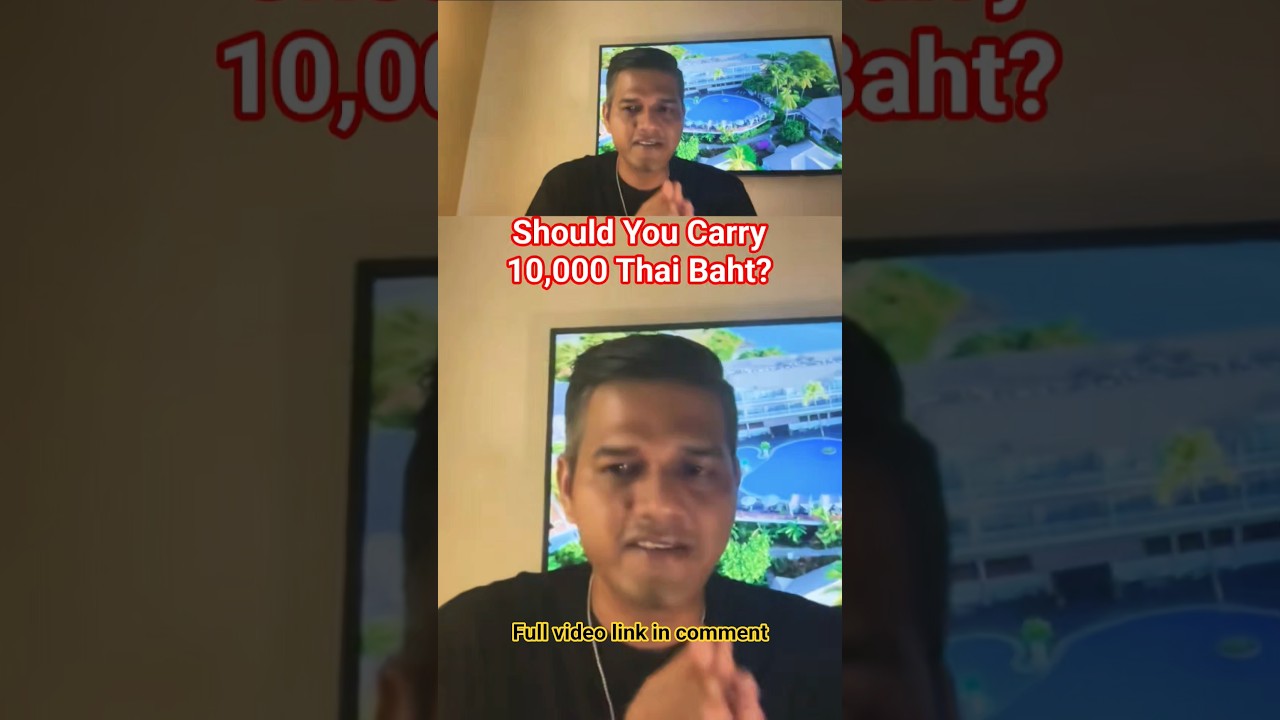 How Much Thai Baht Should You Carry In Thailand 🇹🇭?