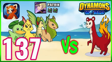 FLARION Vs. PATRIK In COSTA GUETA | Dynamons World - Gameplay Walkthrough – Part 137 (iOS, Android).