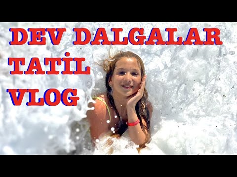 Dev Dalgalar, Çin Restaurant. Tatil Vlog Ecrin Su Çoban