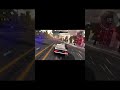 Police vs Racer 🚓💨 Crazy Crash Ending 😱😱  #ytshorts