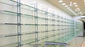 Beautiful Garment Showroom Display Racks / New Pillar Design