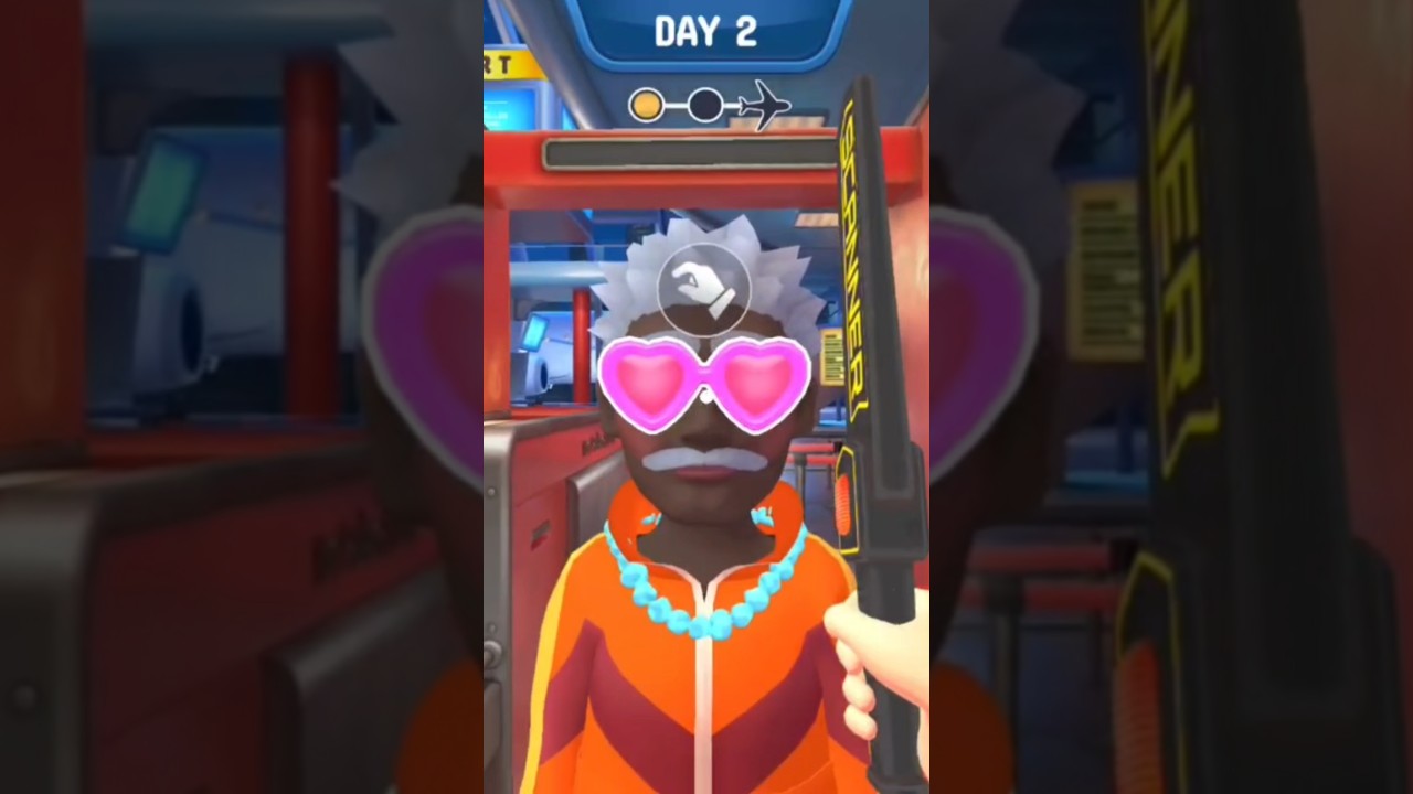 I Am Airport Security Mobile Simulator #shorts #airport #gaming #viralshort #shortsfeed