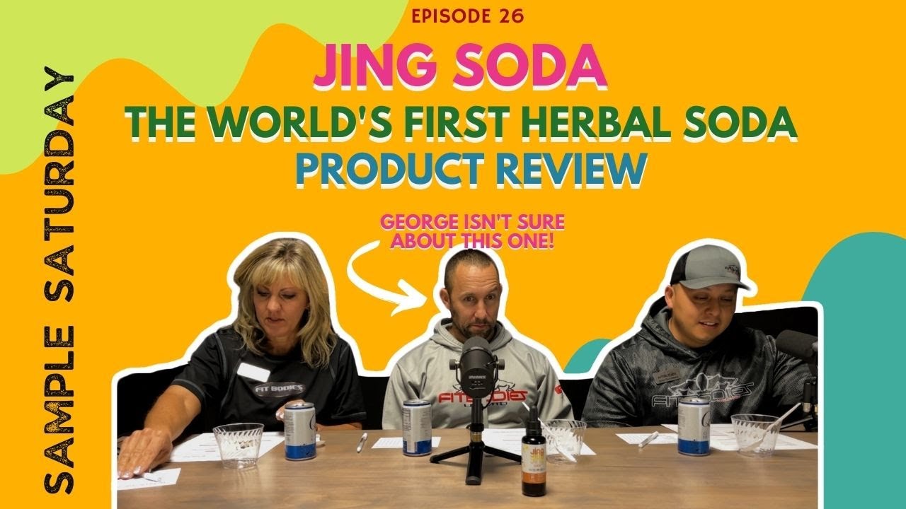 Jing Soda The World's First Herbal Soda Product Review | Sample Saturday Ep. 26