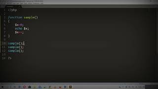 Static Variable in PHP Introduction to PHP PHP Laravel Course URDU Hindi Lec-9