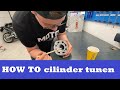 How To Brommer Cilinder Tunen || Poortmap maken en Blowdown Berekenen || Italkit 88cc Derbi Project