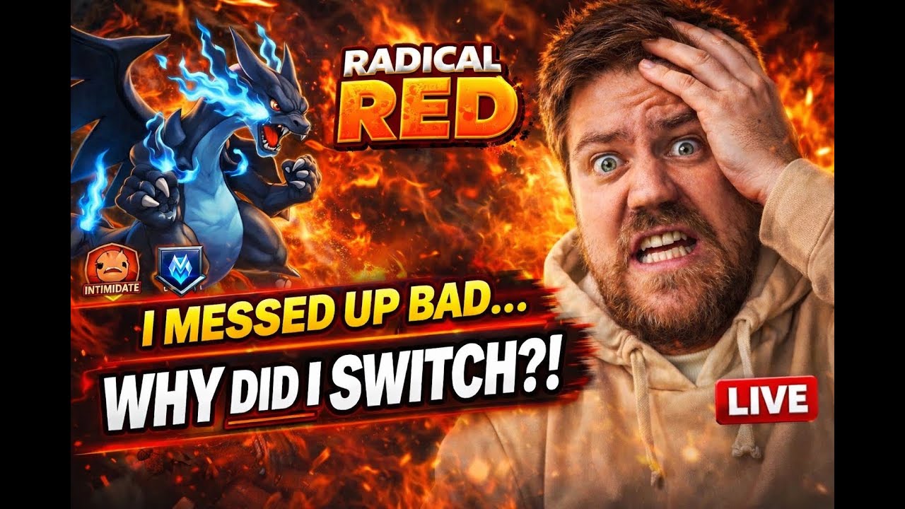 One wrong switch ENDS the RUN! Pokemon Nuzlocke Live!