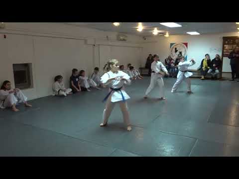 Klub realnog aikidoa i ju-jutsu Novi Sad Polaganje februar 2022 III i IV grupa dece 3/7