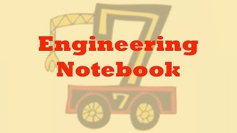 FTC 2 Minute Tutorial: Creating an Engineering Notebook