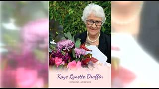 Kaye Draffin Funeral
