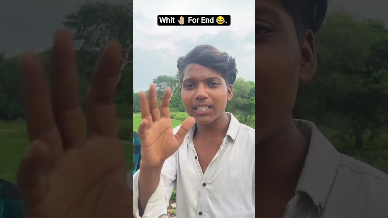 whit For End 😂😅 