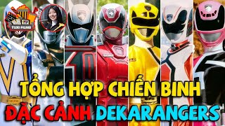 Tổng Hợp Tất Cả Chiến Binh Đặc Cảnh Vũ Trụ Dekarangers (2004►2024)