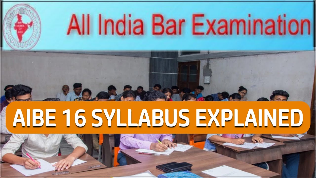 Aibe 16 exam syllabus 2021 |aibe 16| 