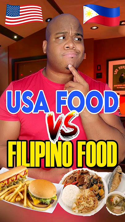 Filipino OR American Food #shorts