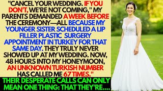 Cancel Your Wedding. If You Don't, We’re Not Coming, My Parents Said. Truly They Didn't Show Up