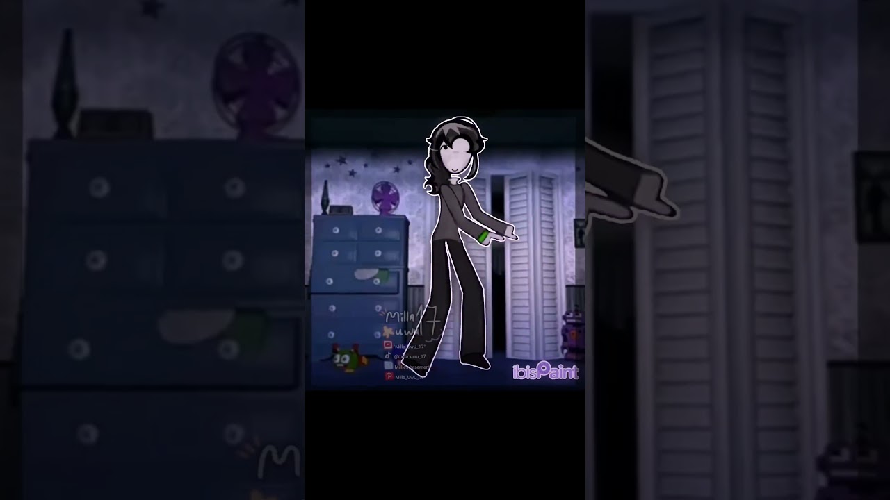 kwik flip meme🤭 my first time animating|Fnaf Charlotte| #art #fnaf #animation