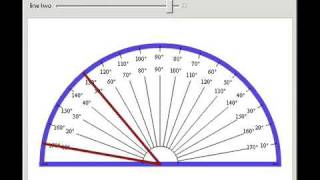 Measuring Angles with a Protractor