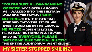 Details MY SISTER LAUGHED AT MY MILITARY RANK—THEN THE GENERAL SALUTED ME IN FRONT OF THE ENTIRE AUDITORIUM News