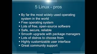 Linux vs. Windows vs. Mac OS