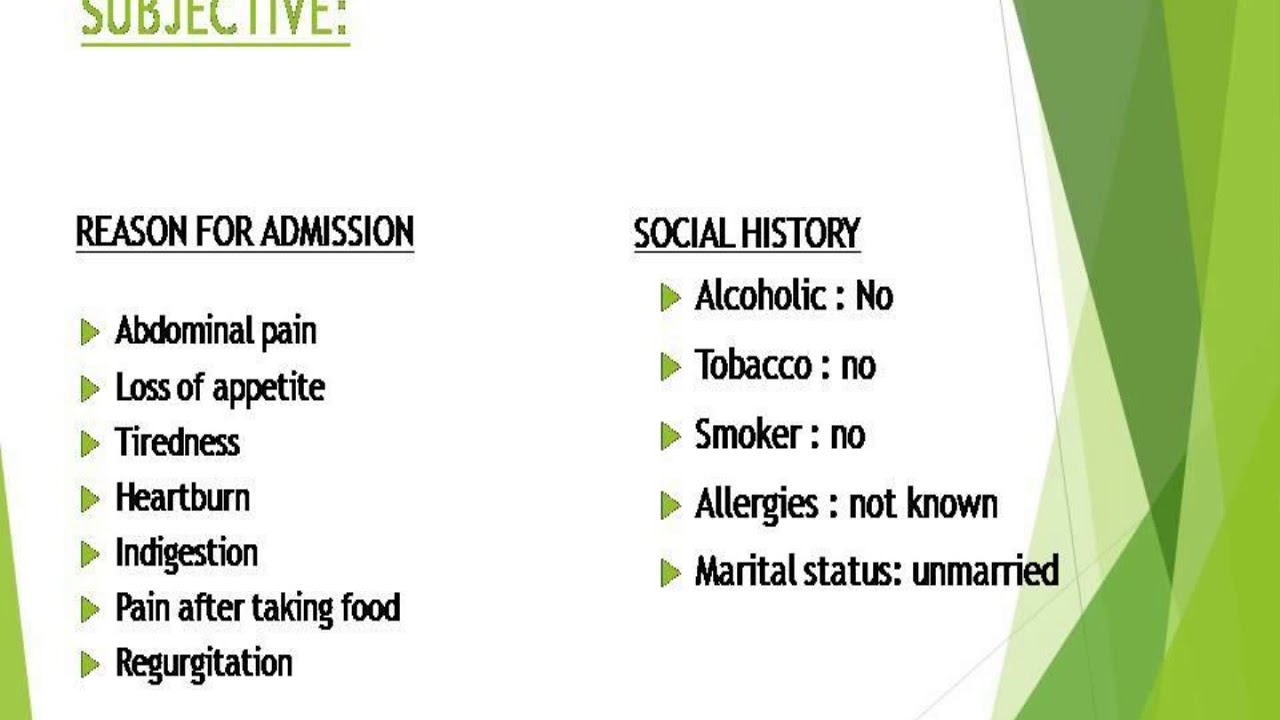 case study on peptic ulcer disease