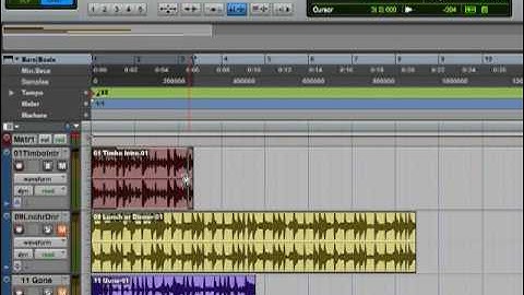 Pro Tools LE 8  Smart Tool Use