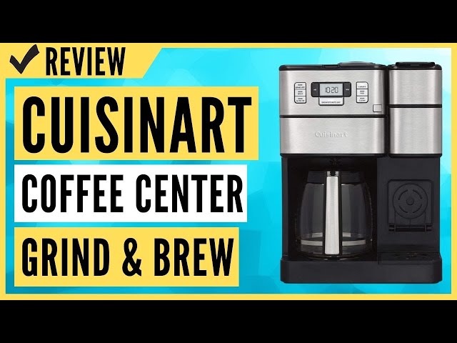 Cuisinart SS-GB1 Coffee Center Grind & Brew Plus, Built-in Coffee Grin –  Doing Work Coffee